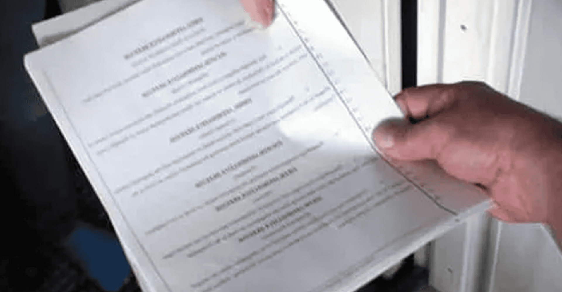 Process serving services in Seabrook, NH, with legal documents delivered to a recipient